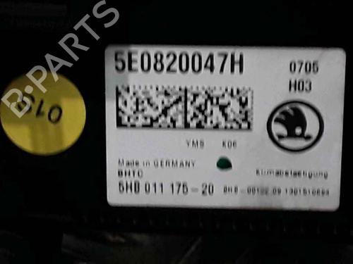 Used Climate control SKODA OCTAVIA III (5E3, NL3, NR3) 1.6 TDI (105 hp) 25169674
