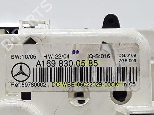 Climate control MERCEDES-BENZ A-CLASS (W169) A 170 (169.032, 169.332) | BP29550212I5 