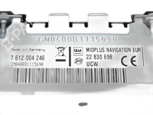 Radio OPEL ASTRA J GTC 2.0 CDTI (08) | BP28685135E6 