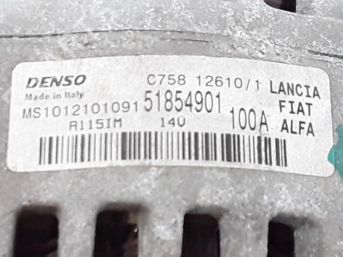 Alternator ALFA ROMEO MITO (955_) 1.6 JTDM (955AXC1B) | BP28067162M7 