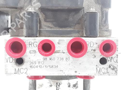 ABS pump PEUGEOT 308 II (LB_, LP_, LW_, LH_, L3_) 1.6 HDi 100 | BP26875559M43 