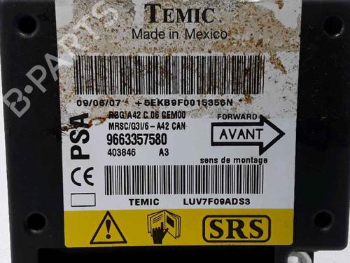 ECU airbags CITROËN C3 Pluriel (HB_) 1.6 | BP25162241M53 