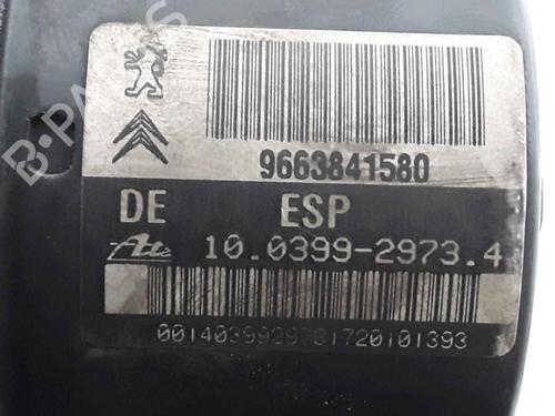 ABS pump PEUGEOT 1007 (KM_) 1.4 HDi | BP25165692M43
