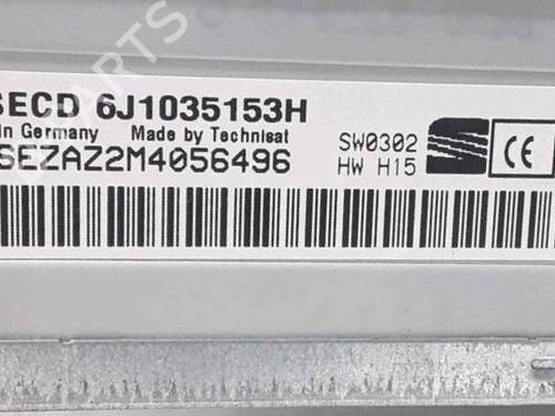 Radio SEAT IBIZA IV (6J5, 6P1) 1.6 TDI | BP25189637E6