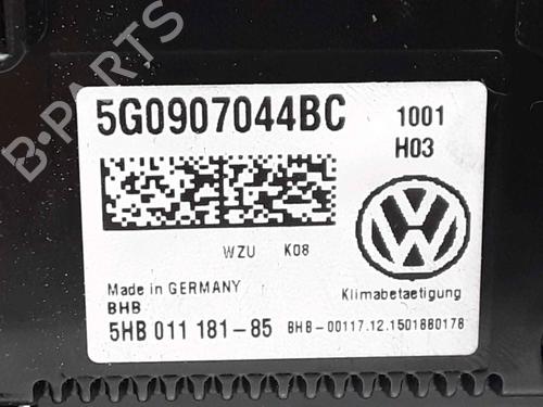 Climate control VW GOLF VII (5G1, BQ1, BE1, BE2) 1.6 TDI | BP25170116I5 