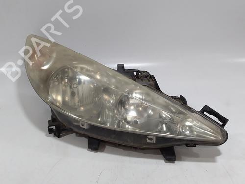 Used Right headlight Right headlight PEUGEOT 207 (WA_, WC_) 1.6 HDi (90 hp) 35772538 35772538