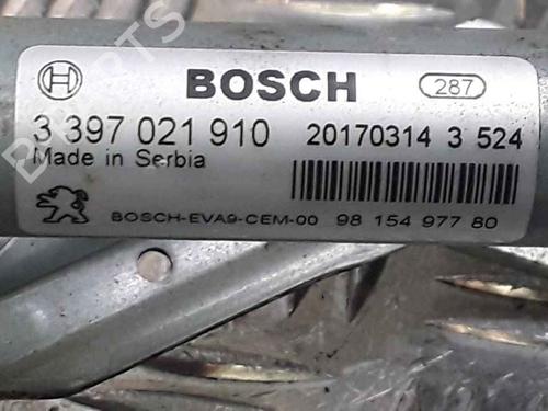 Front wiper motor PEUGEOT 208 I (CA_, CC_) 1.2 VTI 82 | BP25201598M29