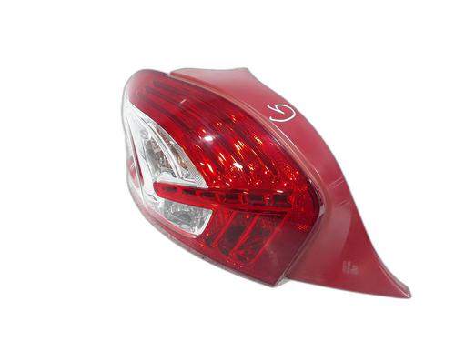 Used Left taillight PEUGEOT 208 I (CA_, CC_) 1.4 HDi (68 hp) 28711024