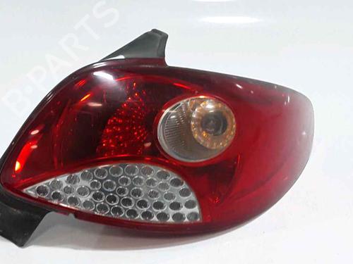 Used Right taillight PEUGEOT 206+ (2L_, 2M_) 1.4 HDi eco 70 (68 hp) 25193118