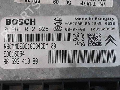 Engine control unit (ECU) PEUGEOT 206 Hatchback (2A/C)  | BP25765682M57 