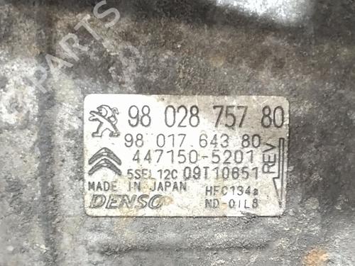 AC compressor PEUGEOT PARTNER Box Body/MPV 1.6 BlueHDi 100 | BP29738739M34