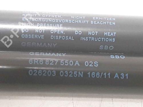 Tailgate lift support VW POLO V (6R1, 6C1) 1.6 TDI | BP25168172C138 