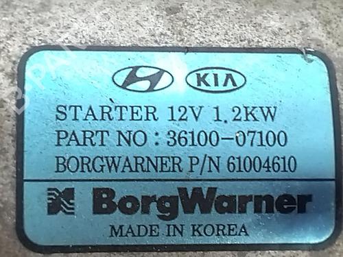 Starter KIA PICANTO III (JA) 1.0 | BP36004735M8 - Image 2