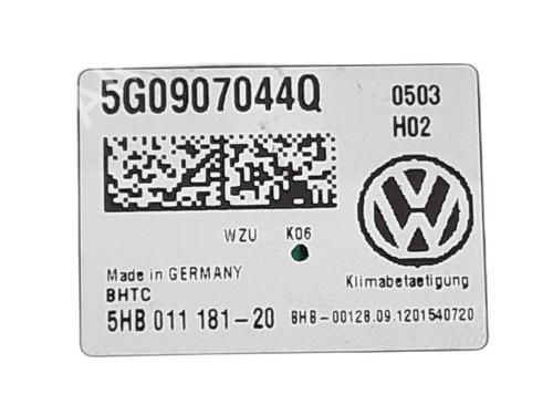 Climate control VW GOLF VII (5G1, BQ1, BE1, BE2) 2.0 TDI | BP29600182I5