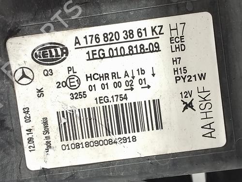 Left headlight MERCEDES-BENZ A-CLASS (W176) A 180 CDI / d (176.012) | BP36206906C28 - Image 2
