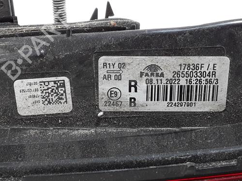 Right tailgate light RENAULT CLIO V (B7_) 1.0 TCe 90 (B7MT) | BP33560970C80 - Image 2