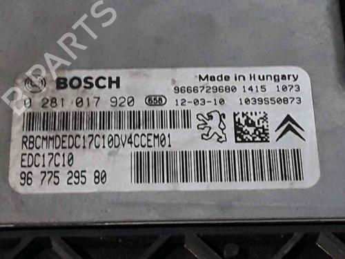 Engine control unit (ECU) PEUGEOT 208 I (CA_, CC_) 1.4 HDi | BP25194512M57 