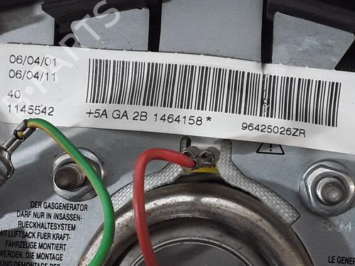 Driver airbag PEUGEOT 206 Hatchback (2A/C) 2.0 HDI 90 | BP28159254C9 