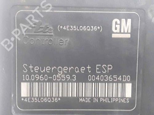 ABS pump OPEL ZAFIRA / ZAFIRA FAMILY B (A05) 1.9 CDTI (M75) | BP25166402M43 
