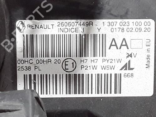 Left headlight RENAULT MEGANE III Hatchback (BZ0/1_, B3_) 1.5 dCi (BZ09, BZ0D, BZ1W, BZ29, BZ14) | BP37410641C28 - Image 2