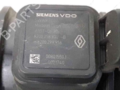 Used Mass air flow sensor RENAULT CLIO III (BR0/1, CR0/1) 1.5 dCi (C/BR0G, C/BR1G) (68 hp) 25180780