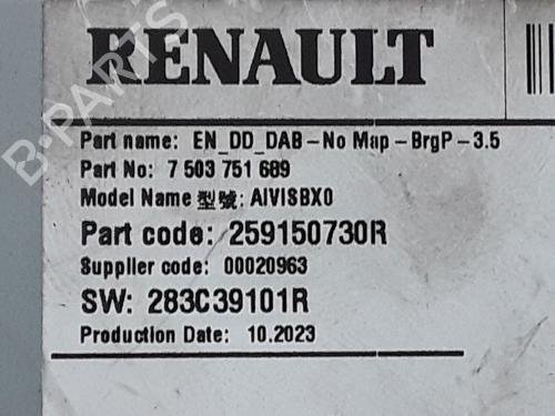 Radio RENAULT CLIO V (B7_) 1.5 Blue dCi 100 (B7AD) | BP38502562E6 - Image 2