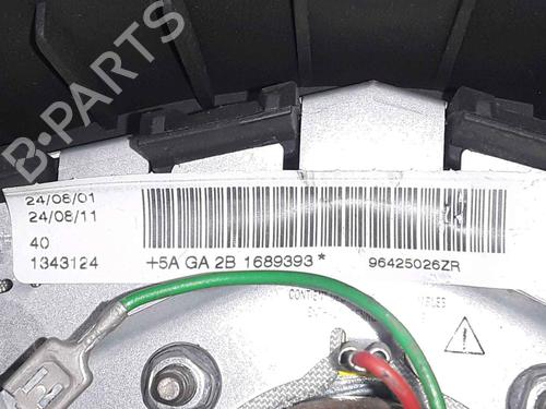 Driver airbag PEUGEOT 206 CC (2D) 1.6 16V (2DNFUF, 2DNFUR) | BP25159758C9 