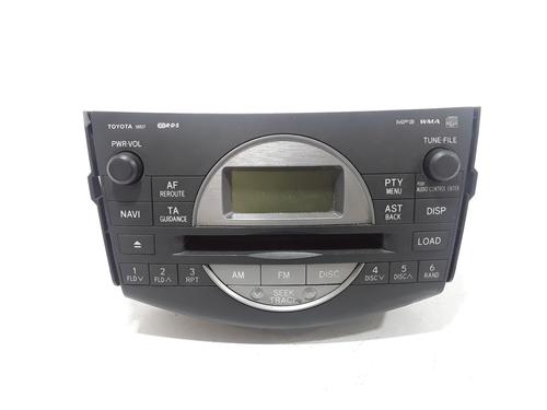 Used Radio TOYOTA RAV 4 III (_A3_) 2.2 D 4WD (ALA30_, ALA30R) (136 hp) 25190124