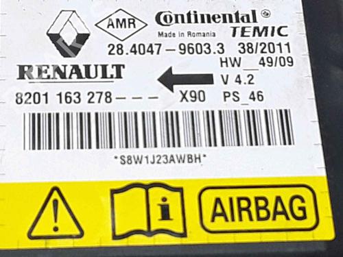 ECU airbags DACIA SANDERO 1.5 dCi | BP25194906M53 