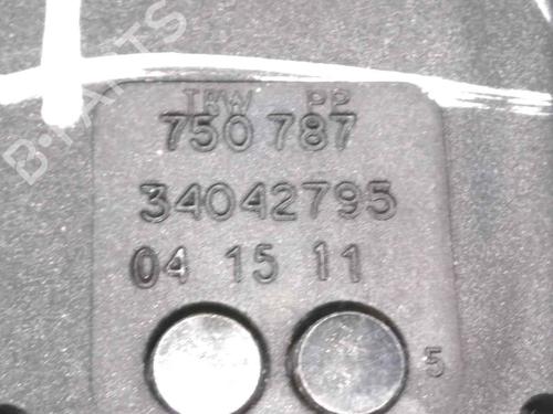 Seat buckle RENAULT CLIO III (BR0/1, CR0/1) 1.5 dCi | BP25162593I32 