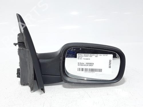 Used Right mirror RENAULT MEGANE II (BM0/1_, CM0/1_) 1.9 dCi (131 hp) 25192047