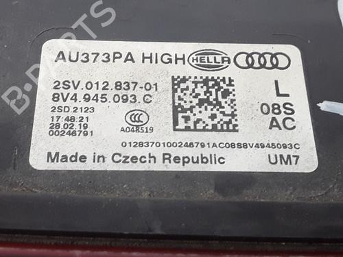 Left tailgate light AUDI A3 Sportback (8VA, 8VF) 30 TDI | BP29230240C79 