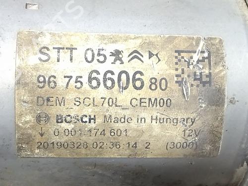 Starter CITROËN BERLINGO Box Body/MPV (K9) 1.6 BlueHDi 100 | BP36460110M8 - Image 2