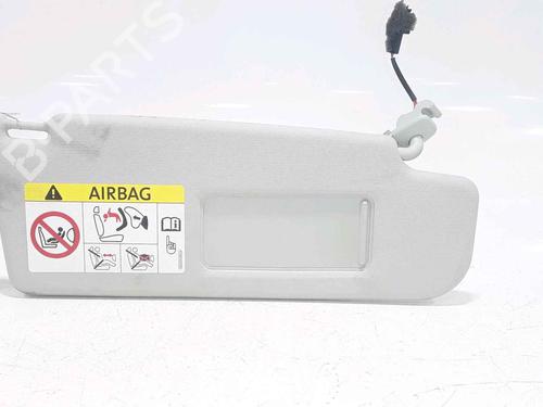 Used Right sun visor VW POLO V (6R1, 6C1) 1.4 TDI (90 hp) 25159247