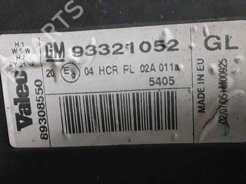 Left headlight OPEL MERIVA A MPV (X03) 1.7 CDTI (E75) | BP25181843C28 