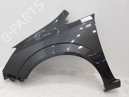 Left front fenders OPEL ZAFIRA / ZAFIRA FAMILY B (A05) 1.7 CDTI (M75) | BP25344058C41 