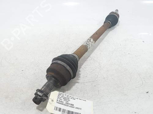 Right front driveshaft PEUGEOT 207 (WA_, WC_) 1.4 HDi | BP25200626M39 