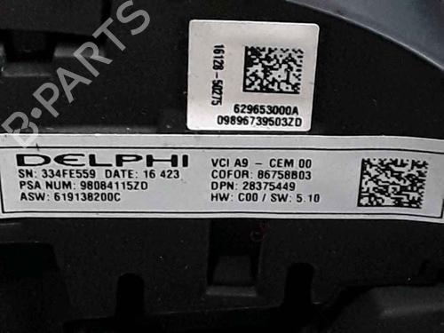 Steering wheel PEUGEOT 208 I (CA_, CC_) 1.6 BlueHDi 100 | BP25175454C49 