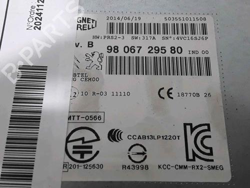 Radio PEUGEOT 208 I (CA_, CC_) 1.6 HDi | BP25189875E6