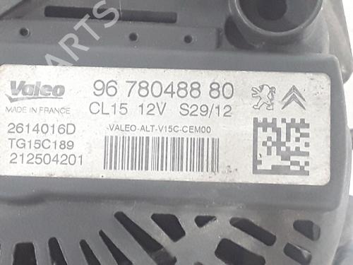 Used Alternator CITROËN C3 II (SC_) 1.4 HDi 70 (SC8HZC, SC8HR0, SC8HP4) (68 hp) 31604603