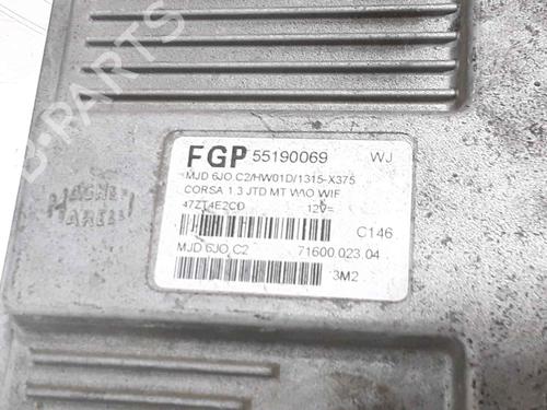 Engine control unit (ECU) OPEL CORSA C (X01) 1.3 CDTI (F08, F68) | BP25194806M57 