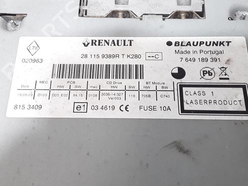 Radio RENAULT MEGANE III Hatchback (BZ0/1_, B3_) 1.5 dCi | BP29083438E6 