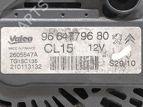 Alternator CITROËN DS3 (SA_) 1.6 HDi 90 | BP38570213M7 - Image 2