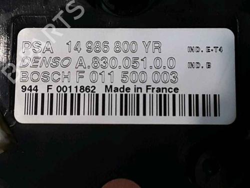 Climate control PEUGEOT 807 (EB_) 2.0 HDi | BP25766594I5 