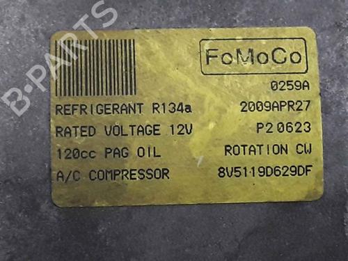 AC compressor FORD FIESTA VI (CB1, CCN) 1.4 TDCi | BP25161444M34 