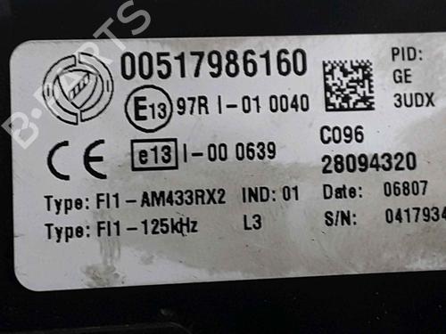 Computer motormanagement FIAT PUNTO (188_) 1.4 | BP25194480M57 