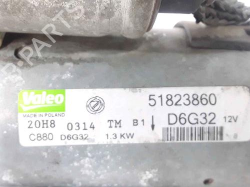 Starter LANCIA YPSILON (843_) 1.3 D Multijet (843.AXF11, 843.AXF1A, 843.AXM11,... | BP25176801M8 