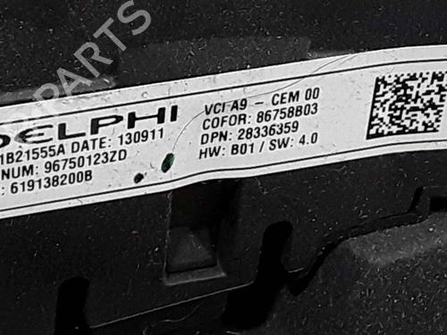 Steering wheel PEUGEOT 208 I (CA_, CC_) 1.2 VTI 82 | BP25175285C49