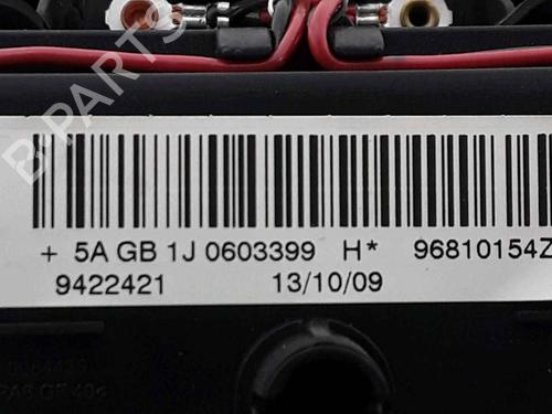 Driver airbag PEUGEOT 308 I (4A_, 4C_) 1.6 HDi | BP25160342C9 