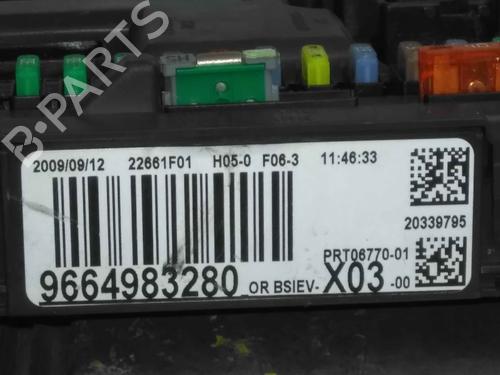 Engine control unit (ECU) CITROËN C3 II (SC_) 1.4 HDi 70 (SC8HZC, SC8HR0, SC8HP4) | BP25195361M57 